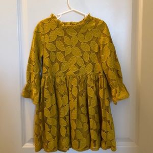 Girl’s Mustard Dress